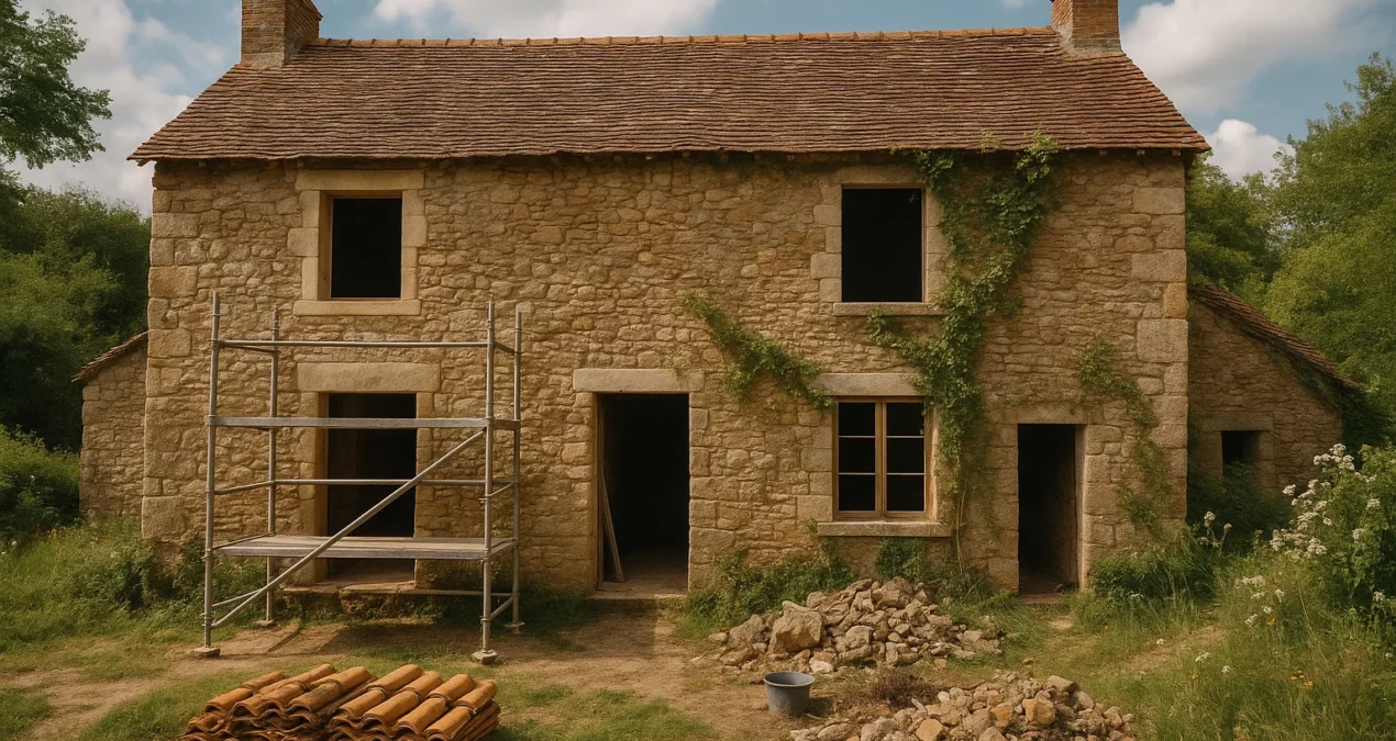 Rénovation d’une maison ancienne : mon témoignage complet